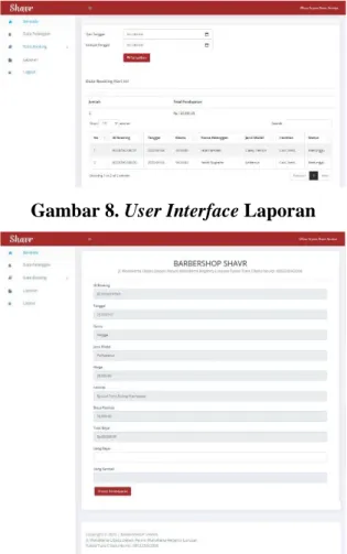 Gambar 9. User Interface Proses Bayar V. KESIMPULAN 
