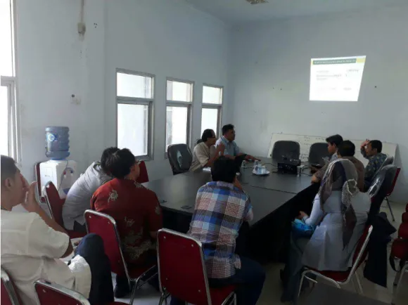 Gambar 10  Sosialisasi Program Studi S3 Teknik Mesin Kepada Dosen-Dosen  Universitas Bengkulu 