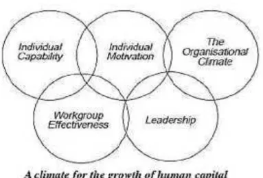 Gambar 1.0 Komponen Human Capital (Andrew Mayo) 