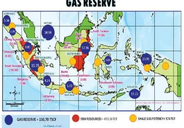 Gambar 3.  Blok Migas di Aceh 