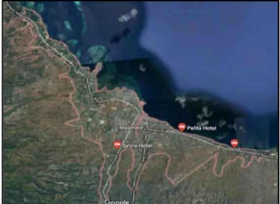 Gambar 3.1 Lokasi Penelitian (Google Earth, 2016)  NASKAH UTAMA 