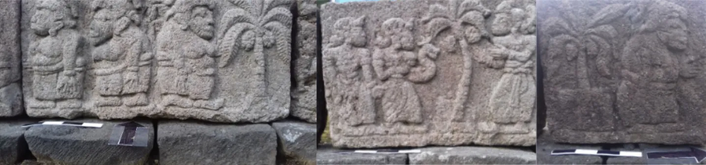 Gambar 2. Relief Kelapa di Candi Cetho.