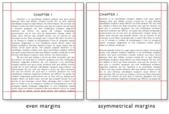 Gambar 2. 6. Single Column Grid (Landa, 2013) 
