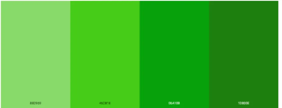 Gambar 2. 11. Spinach Green Monochromatic 