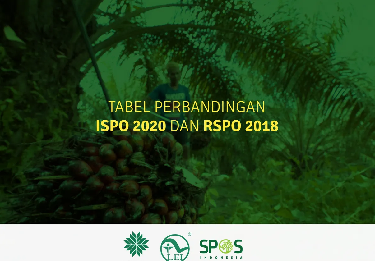 TABEL PERBANDINGAN ISPO 2020 DAN RSPO 2018