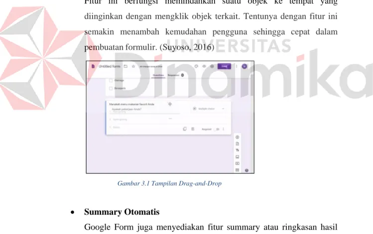 Gambar 3.1 Tampilan Drag-and-Drop 