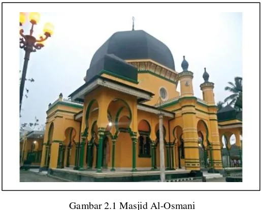 Gambar 2.1 Masjid Al-Osmani 