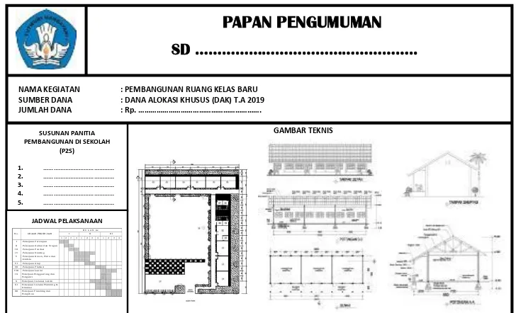 GAMBAR TEKNIS 