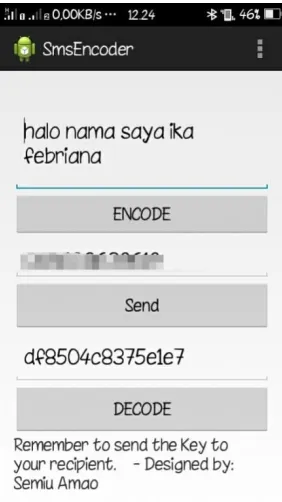 Gambar 7. Enkripsi dan deskripsi File