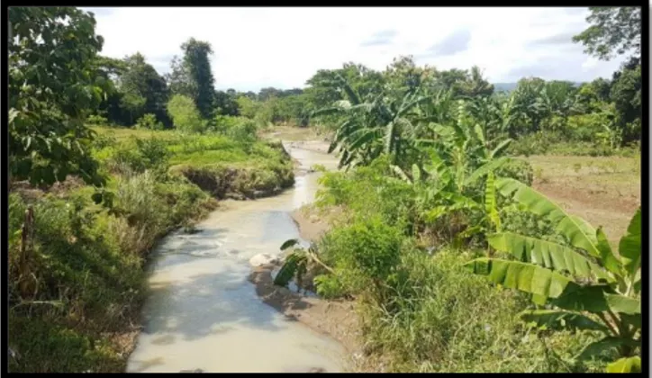 Gambar 9 Outlet Sungai Jono (Sumber : dokumentasi penulis) 