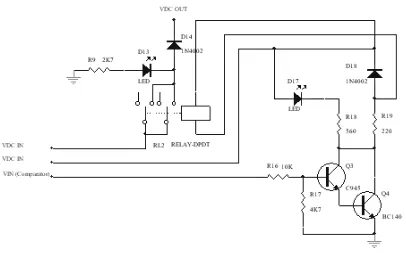 Gambar 3.9 Skema Rangkaian Switching Transistors (b) 