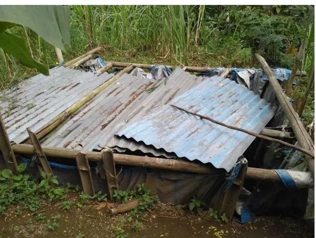 Gambar 1. Foto Rumah Keluarga Ibu Ketut Muntung 