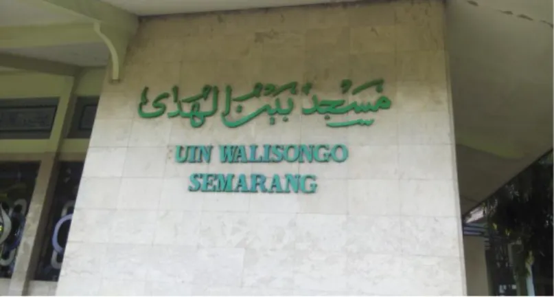 Gambar 1  : Masjid Baitul Huda Kampus  I UIN  Walisongo Semarang