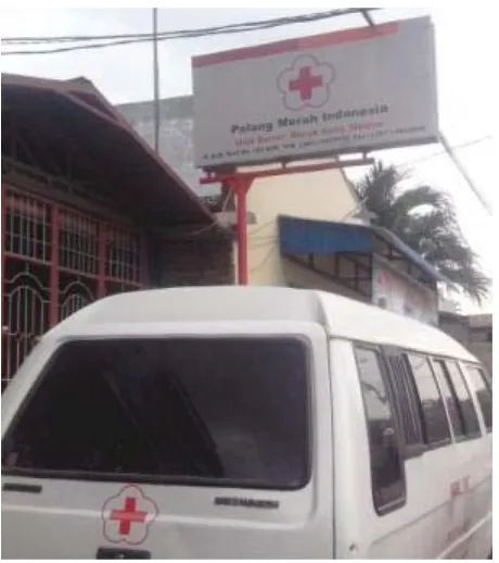 Gambar 2.1: Lokasi Unit Donor Darah atau yang lebih orang kenal dengan sebutan UTD PMI Kota Medan di Jalan