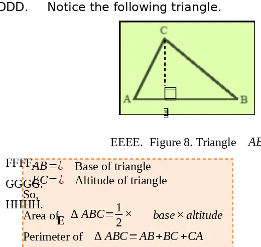 Figure 7. Obetuse Triangle