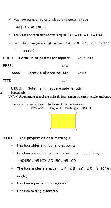Figure 11. Rectangle ABCD