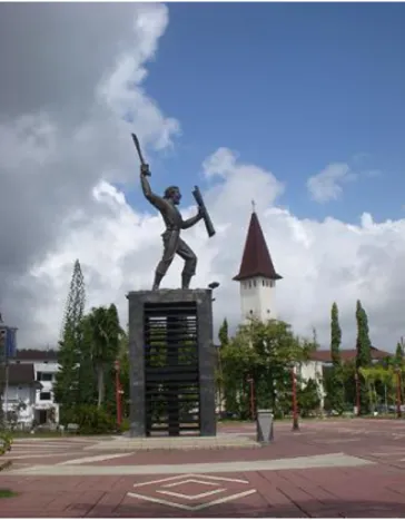 Gambar 2.1.  Patung Pattimura di Ambon 