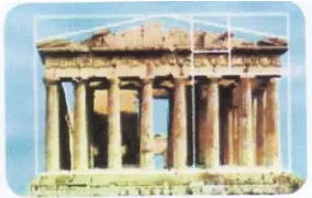 Gambar 1.Kuil Parthenon, Athena , didesain dan dibangun sesuai konsep  golden proportion 8  