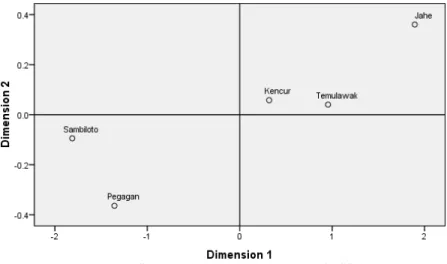 Gambar 1  Mapping Item Output SPSS 16 