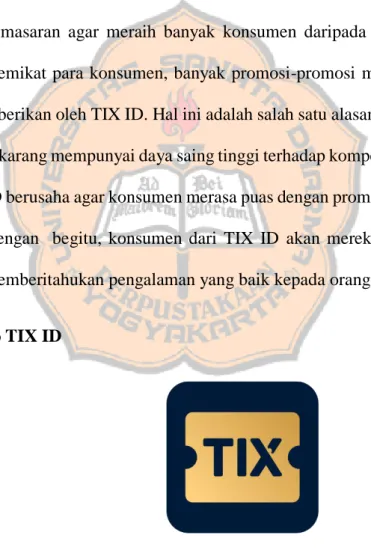 Gambar IV.1 logo TIX ID 
