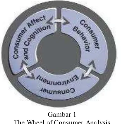 Gambar 1 The Wheel of Consumer Analysis 