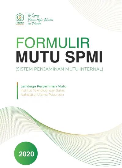 DRAFT DOKUMEN FORMULIR MUTU SPMI (SISTEM PENJAMINAN MUTU INTERNAL)