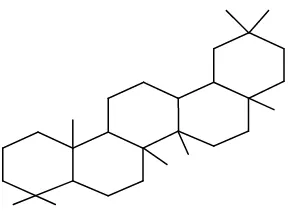 Gambar 2.5 Struktur kimia isopren 
