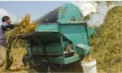 Gambar 2. Mesin Perontok Padi