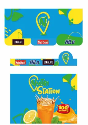 Gambar 3.18. Desain Booth NutriStation 