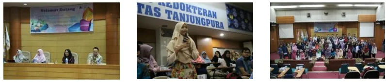 Gambar 3. Kegiatan Seminar IbM Pembuatan Sabun Kesehatan Kulit 