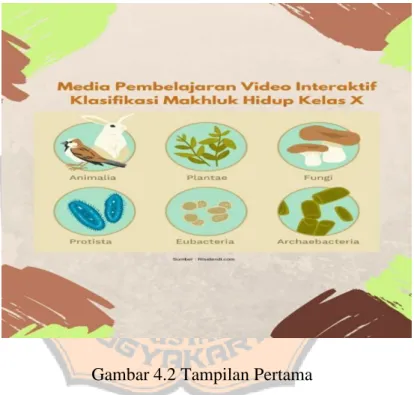 Gambar 4.2 Tampilan Pertama 
