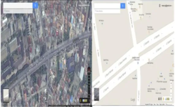 Gambar 1. Lokasi Pada Persimpangan Jl. Angkatan 66 ±   Jl. Basuki Rahmat  