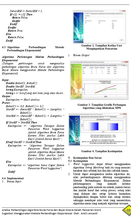 Gambar 4. Tampilan Kesimpulan 