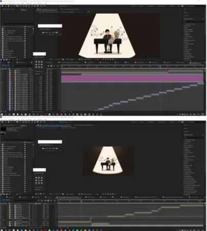 Gambar 3.3. Proses merancang Animasi motion 