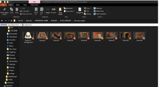 Gambar 3.5. Proses perancangan Bumper Opening  