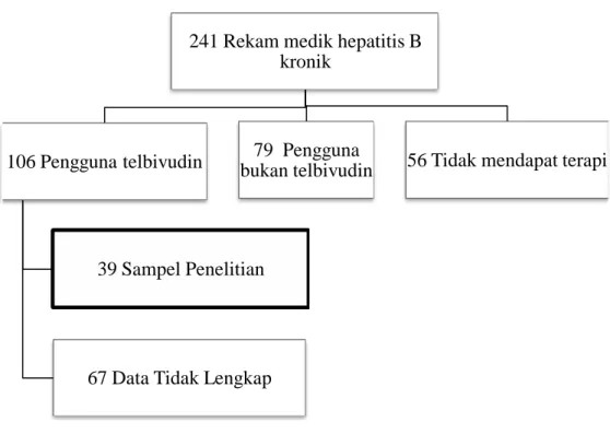Gambar 5.1 Alur pengambilan sampel 