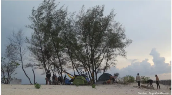 Gambar 6. Kondisi Pulau Kodingareng Keke  B.  Pengolahan Awal Citra 