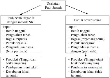 Gambar 1.  Kerangka pemikiran penelitian 