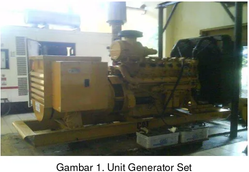 Gambar 1. Unit Generator Set 