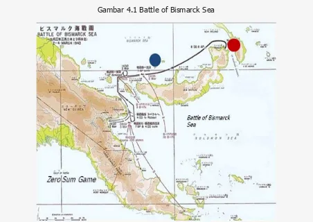 Gambar 4.1 Battle of Bismarck Sea 