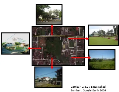 Gambar  2.5.1 : Lokasi Jalan A.H Nasution Sumber : CAD Medan 2008 