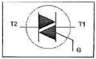 Gambar 2.3   Simbol triac 