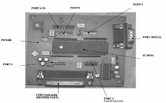 Gambar 2.10 Kit mikrokontroller (Downloader) 