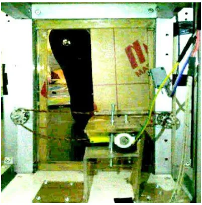 Gambar 4. Pintu lift Tampak Depan 