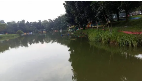 Gambar 2.  Lokasi Penelitian Danau Kelapa Gading Kota Kisaran   Kabupaten Asahan Provinsi Sumatera Utara