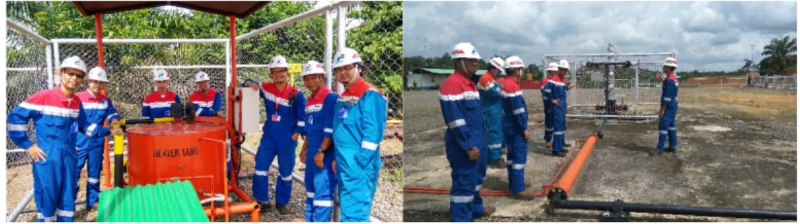 Gambar 3: Unit Double Pipe Heat Exchanger 