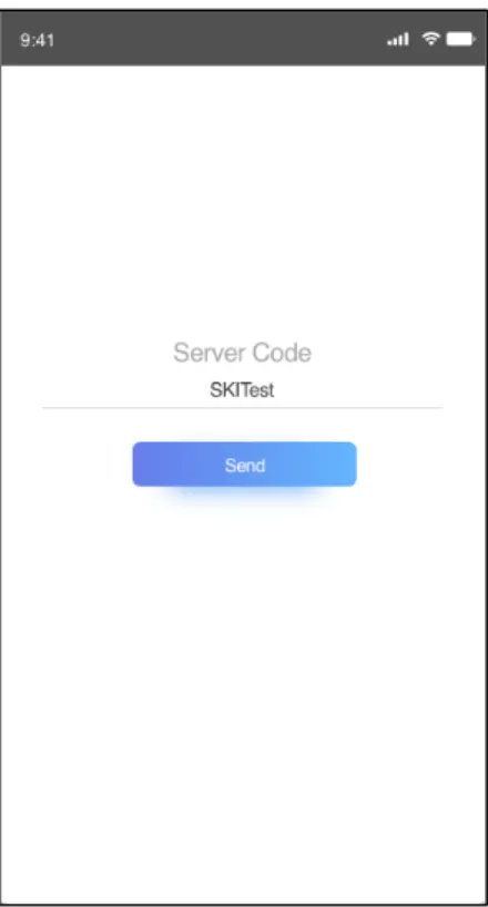 Gambar 3.17 Rancangan Antarmuka Login Server 