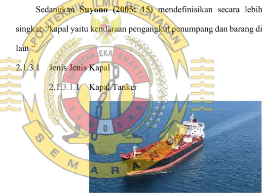 Gambar 2.1 Kapal Tanker 