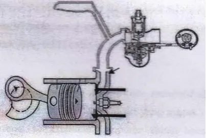 Gambar 1. Tabung induksi pada Intake Manifold 