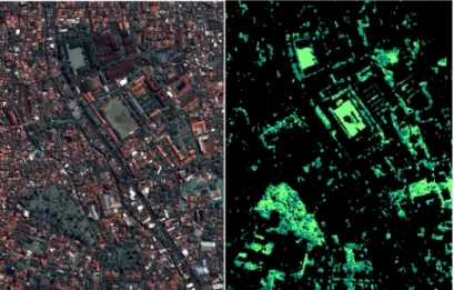 Gambar 4. Klasifikasi Zona Hijau Kecamatan Kramat Jati